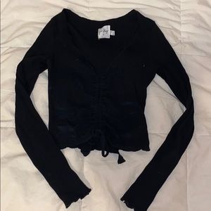 Black Princess Polly Top